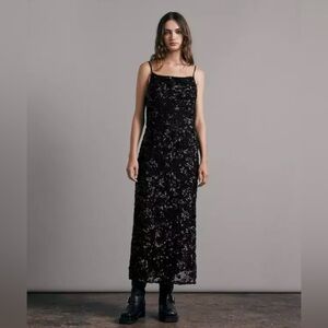 NWOT Rag and Bone Jolene sequins embroidered midi dress